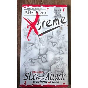 Thane Fitness AB-Doer Extreme VHS Tape Six Pack Attack Workout Video Tape